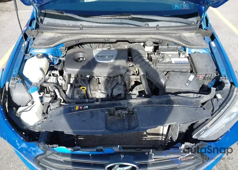 2017 Hyundai Elantra Sport z USA, uszkodzony, nr VIN KMHD04LB3HU291888